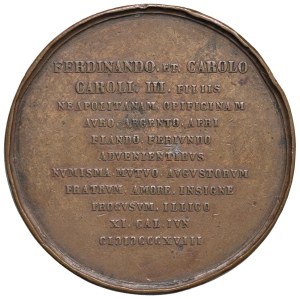 Italian Medals - Kingdom of the Two Sicilies. Ferdinand I of Bourbon, ...