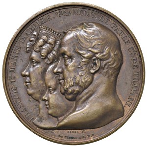 Italian Medals - Kingdom of the Two Sicilies. Francis I of Bourbon, 1...