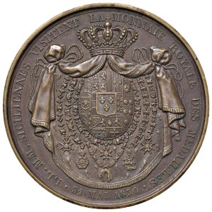 Italian Medals - Regno delle Due Sicilie. Francesco I di Borbone, 1...