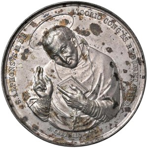 Italian Medals - Napoli, S. Alfonso Maria de' Liguori. Medaglia 184...