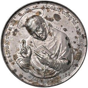 Italian Medals - Naples, S. Alfonso Maria de' Liguori. Medal 184...