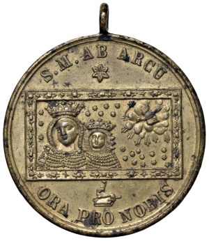 Italian Medals - Naples. Medal for the coronation of Our Lady...