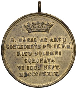 Italian Medals - Naples. Medal for the coronation of Our Lady...