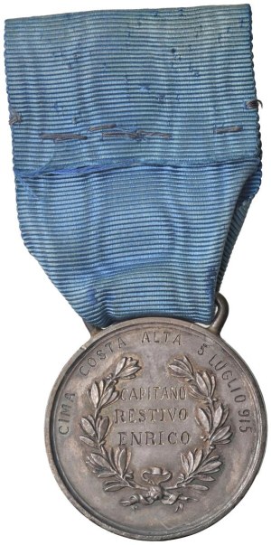 Italian Medals - Victor Emmanuel III (1900-1943). Medal of arge...