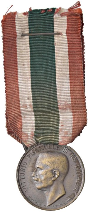 Italian Medals - Vittorio Emanuele III (1900-1943).Medal in Recor...