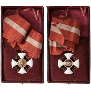 Médailles italiennes - Maison de Savoie. Ordre de la Couronne d'Italie, Croix ...