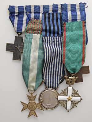Italian Medals - Medagliere consisting of 10 medals. The lot compr...