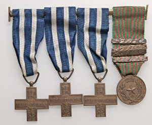 Italian Medals - Medagliere consisting of 4 medals. The lot compre...