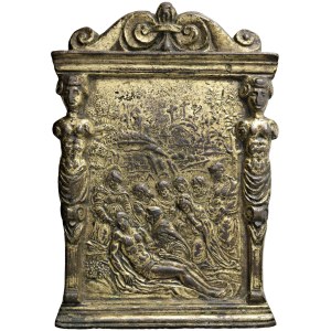 Italian Medals - Roma. Placchetta - Pace. Compianto sul Cristo mort...