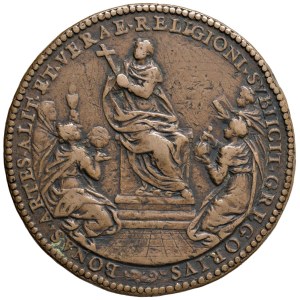 Italian Medals - Roma. Gregorio XIII (1572-1585). Medaglia 1582. Pe...