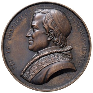 Italian Medals - Roma. Pio IX (1846-1878). Medaglia 1850. Medaglia ...