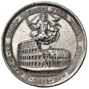 Italian Medals - Roma. Pio IX (1846-1878). Medaglia 1851. La Via Cr...