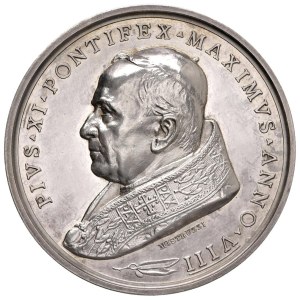 Italian Medals - Rome. Pius XI (1922-1939). Medal 1929 a.VIII. Co.