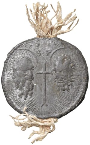 Italian Medals - Rome. Pius VI (1775-1799) Papal Bull. Pb (g 66.5 ...