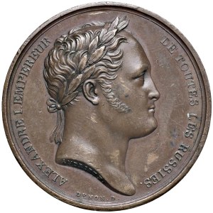 World Medals - France. Alexander I (1777-1825). Medal 1814. ...