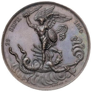 World Medals - France. Louis XVIII (1814-1824). Medal 1820.Pe...