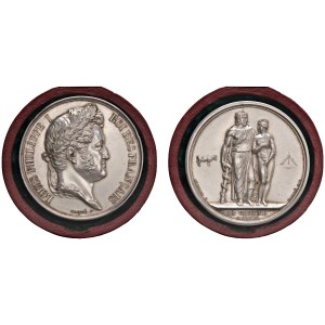 World Medals - Francia. Luigi Filippo (1830-1846) Medaglia La Vac...