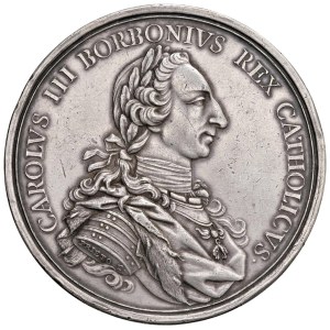 World Medals - Spagna. Carlo III (1759-1788). Medaglia 1759. Per ...