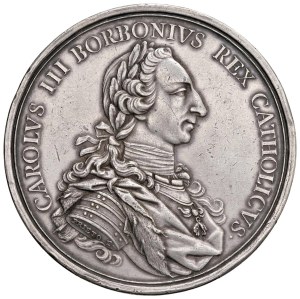 World Medals - Spain. Charles III (1759-1788). 1759 medal. For ...