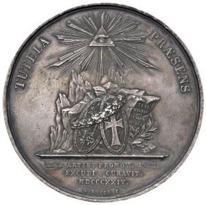 World Medals - Switzerland. Geneva. Medal 1824 for the 10th annive...