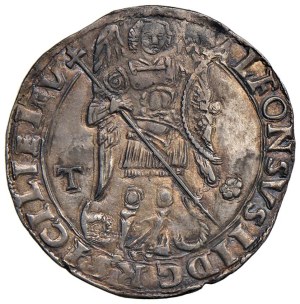 Italian mints - Kingdom of Naples. Alfonso II (1494-1495). Crowned....