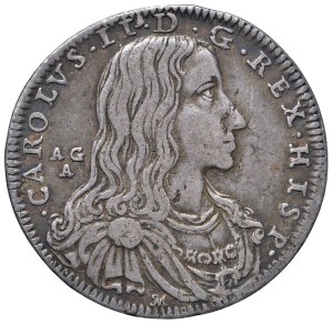 Italian mints - Kingdom of Naples. Charles II (1674-1700). Tarì of 20...
