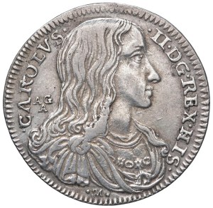 Italian mints - Kingdom of Naples. Charles II of Spain (1674-1700). T...