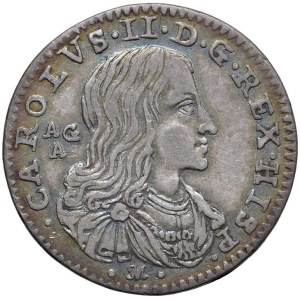 Italian mints - Regno di Napoli. Carlo II di Spagna (1674-1700). 8...