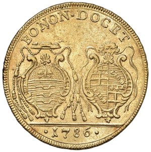 Italian mints - Pius VI (1775-1799). 4 Roman doubles year XII/1786....