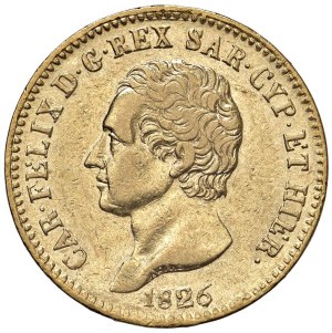Savoy - Kingdom of Sardinia. Charles Felix (1821-1831). 20 Li...