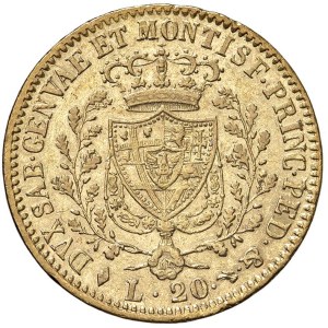 Savoy - Regno di Sardegna. Carlo Felice (1821-1831). 20 Li...