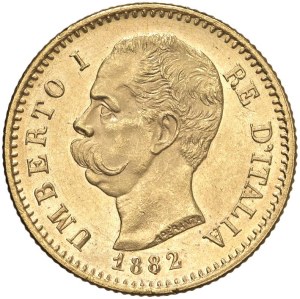Savoy - Kingdom of Italy. Umberto I (1878-1900). 20 Lire 188...