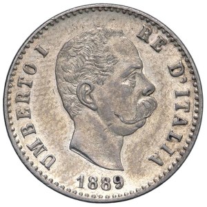 Savoy - Kingdom of Italy. Umberto I (1878-1900). 50 Centesim...