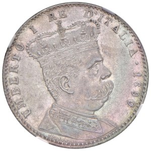 Savoy - Colonia Eritrea. Umberto I (1878-1900). 2 Lire 18...