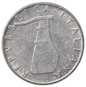 Italian Republic - REPUBBLICA ITALIANA (1946-...) 5 LIRE 1956 GIG. 28...