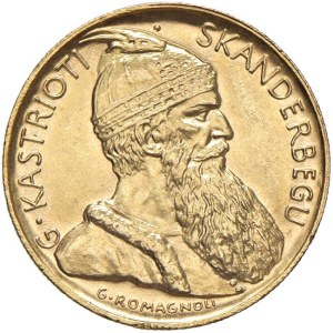 World Coins - Albania. Amet Zogu (1925-1939) - 20 Franga Ari 192...