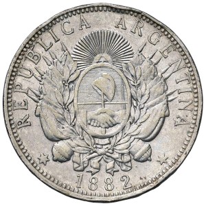 World Coins - Argentina. Argentine Republic (from 1816). 1 Peso...