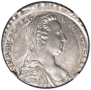World Coins - Austria. Maria Theresa (1765-1780). Thaler of conv...