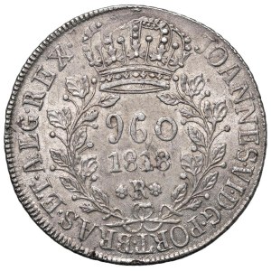 World Coins - Brasile. Joao VI (1816-1822). 960 Reis 1818 Rio. A...