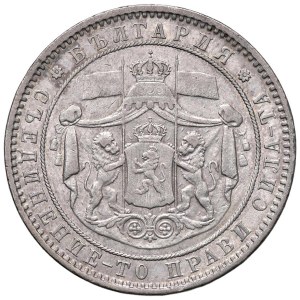 World Coins - Bulgaria. Alexander I (1879-1886) 5 Leva 1885 Ag ...