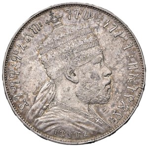 World Coins - Ethiopia. Menelik II (1889-1931). Birr 1889 A. AG (...