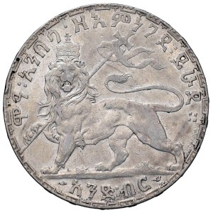 World Coins - Etiopia. Menelik II (1889-1931). Birr 1892. AG (g ...