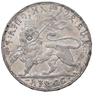 World Coins - Ethiopia. Menelik II (1889-1931). Birr 1892. AG (g ...