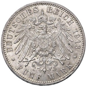 World Coins - Germany. Prussia. Wilhelm II (1888-1918). 5 Mar.