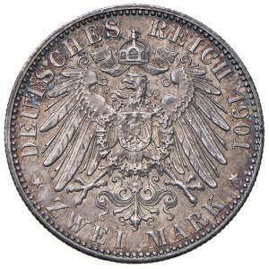 World Coins - Germania. Guglielmo II, 1888-1918. 2 Marchi 1901. ...