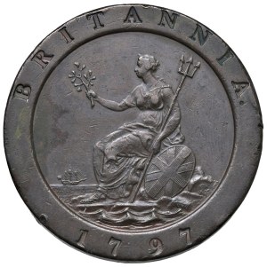 World Coins - Great Britain. George III, 1760-1820. 2 Pence 17...
