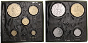 World Coins - Haiti 1967 Series Set coin FAC-SIMILES in box/album...