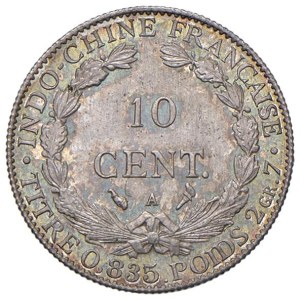 World Coins - French Indochina. III Republic (1870-1940). 10 ...