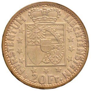 World Coins - Liechtenstein. Franz Joseph II (1938-1989). 20 Fra...