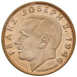 World Coins - Liechtenstein. Franz Joseph II (1938-1989). 10 Fra.